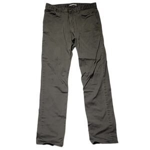 Calvin Klein Olive Green Authentic Five‎ Pocket Slim Fit Jeans Utility Fall- 29
